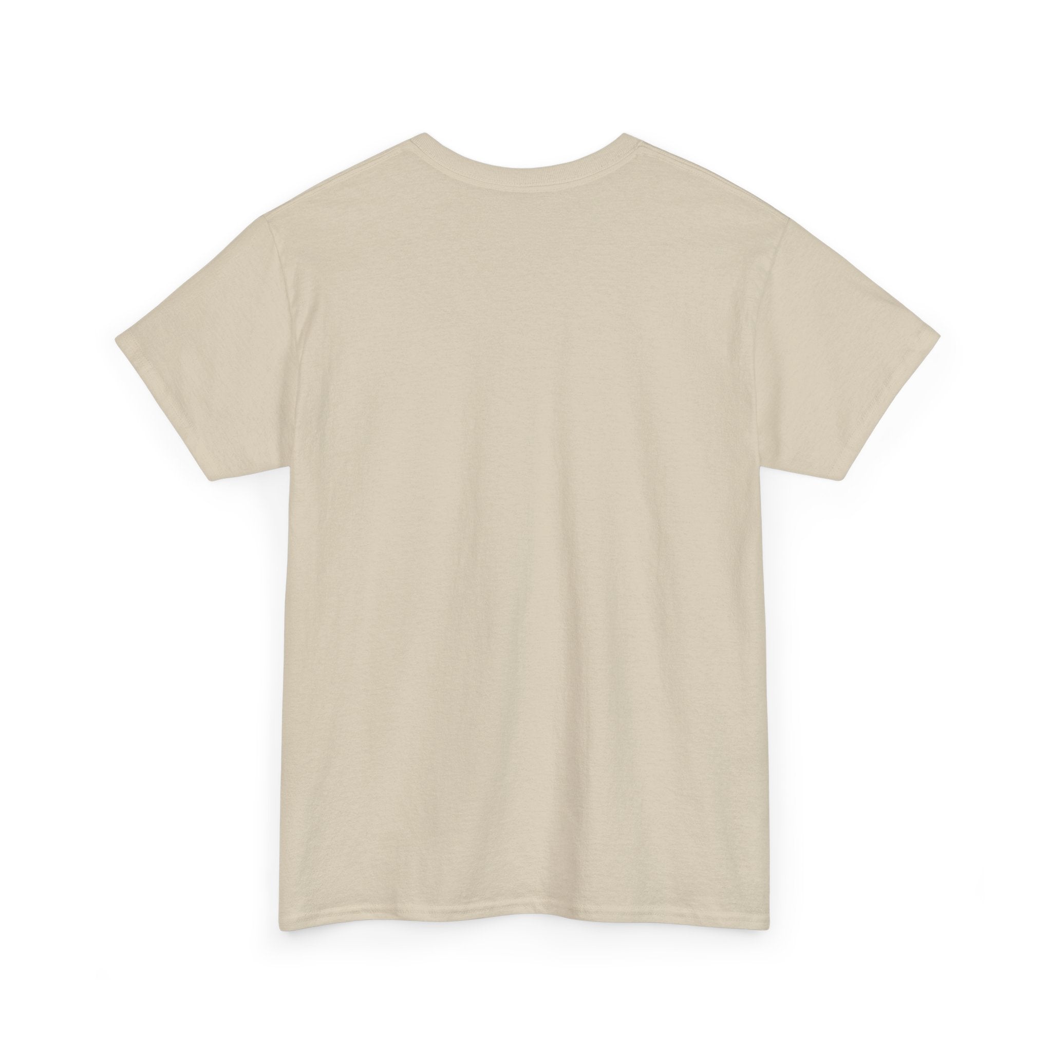 Too Fluffy To Be Grumpy Highland Cow T-Shirt Sand