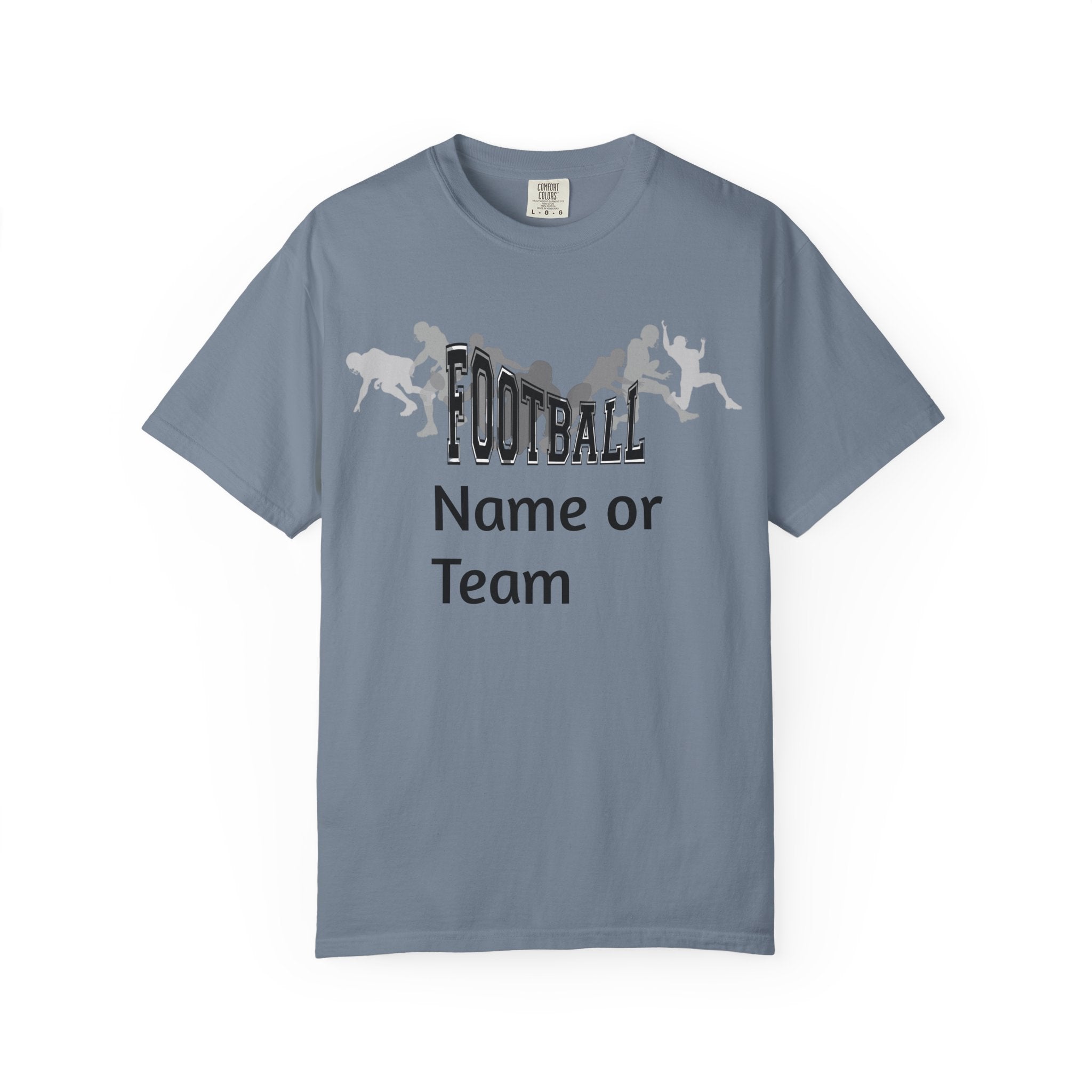 Custom Football Team T-Shirt — Personalized Name or Team