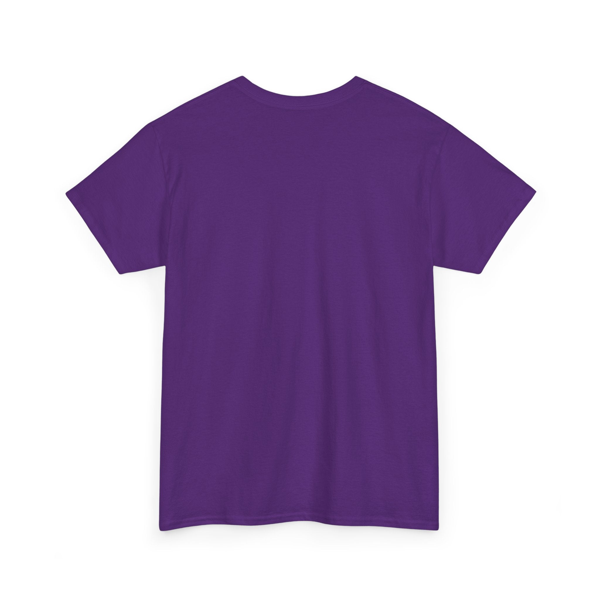 Too Fluffy To Be Grumpy Highland Cow T-Shirt Purple