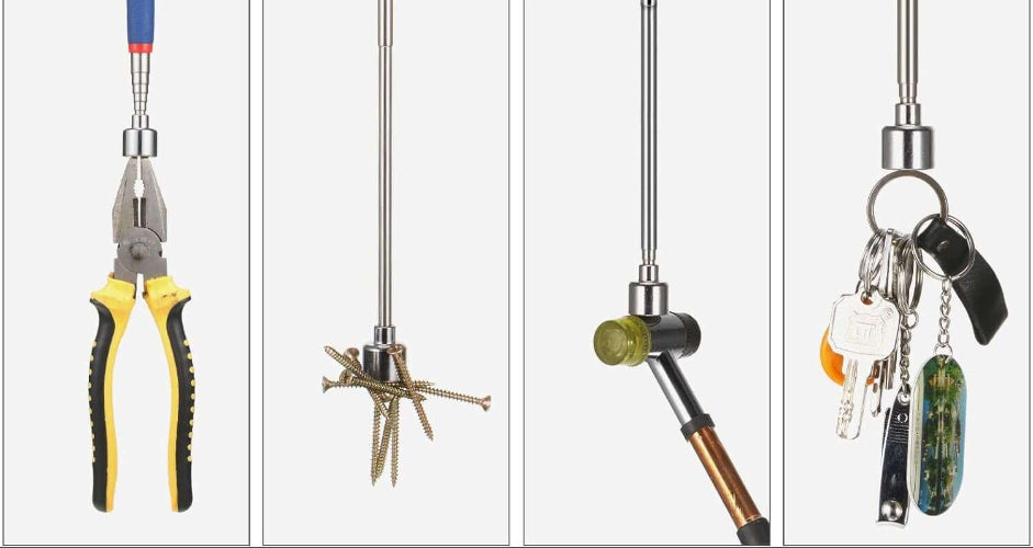 Telescoping Magnetic Pickup Tool 20 Lbs. Extension Tool Telescoping 30 Inch 