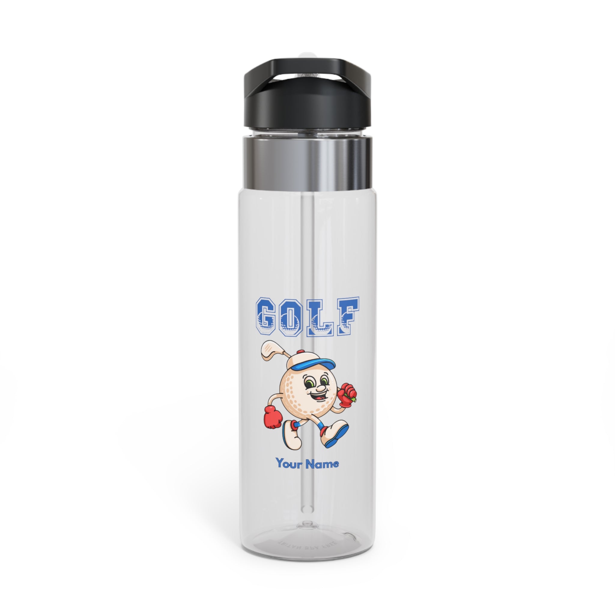 Golf Sport Bottle — Personalized 20oz Tritan Water Bottle