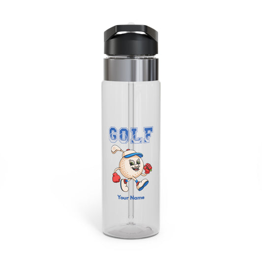 Golf Sport Bottle — Personalized 20oz Tritan Water Bottle