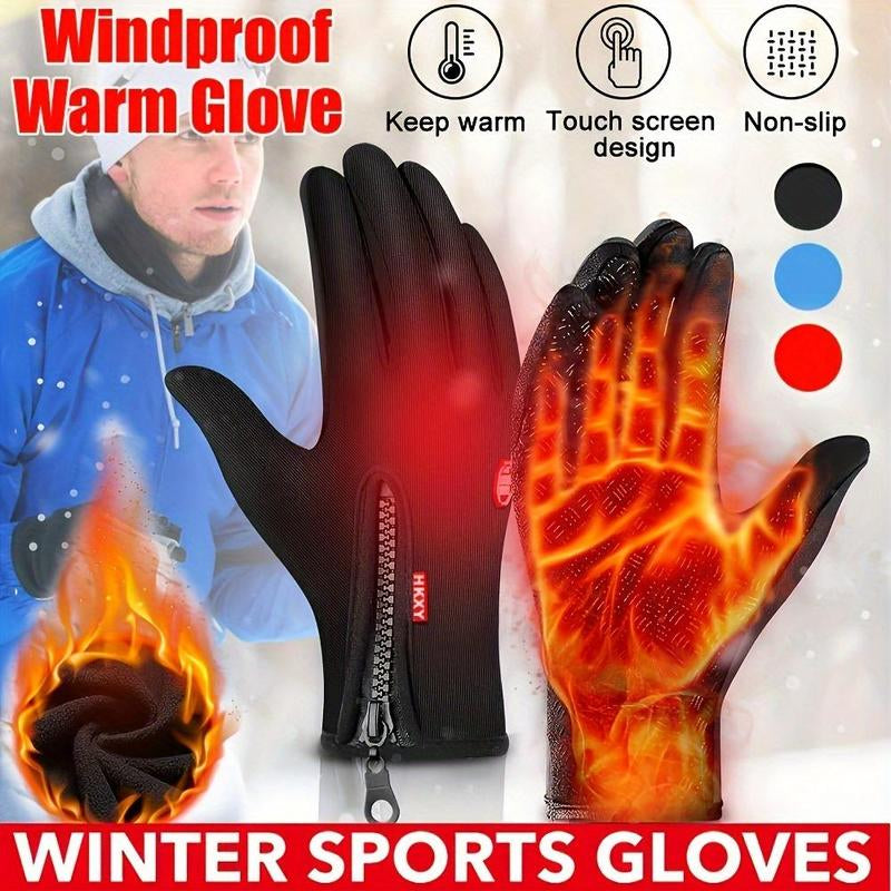 Winter Warm Gloves, 1 Pair Men'S and Women'S