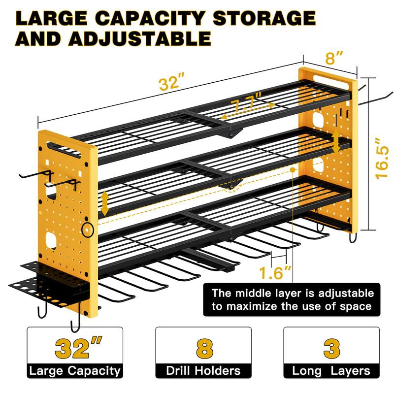 Tool Organizer Wall Mount