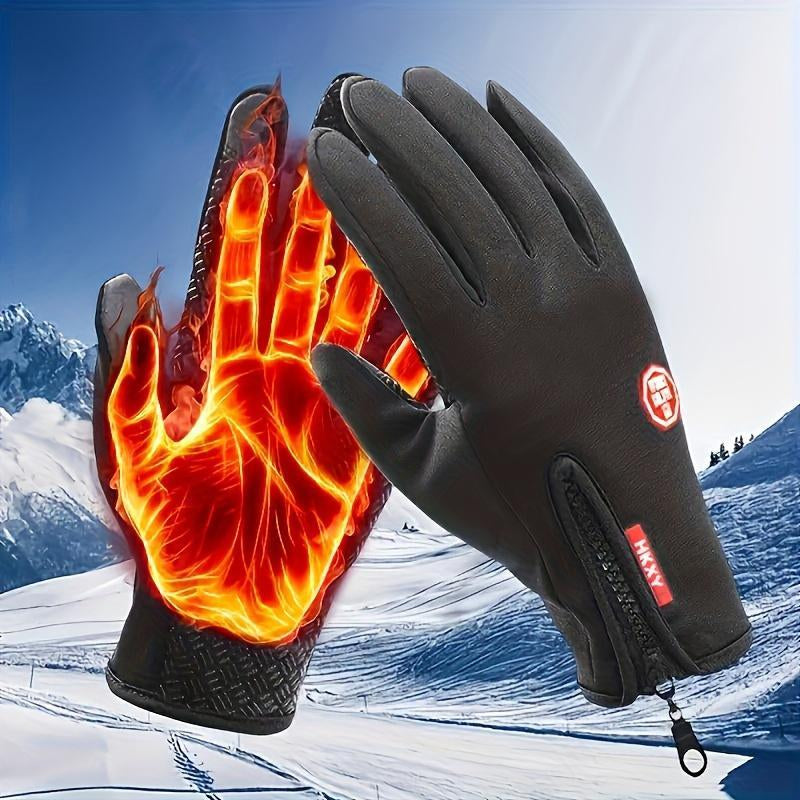 Winter Warm Gloves, 1 Pair Men'S and Women'S