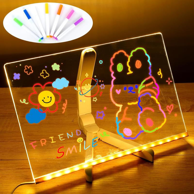 Creative Rewritable Message Board, LED Note Board with Colors