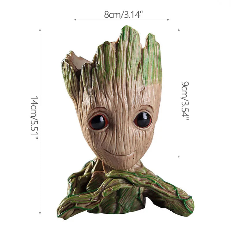 Baby Groot Flowerpots Micro-Plant Planter Gifts