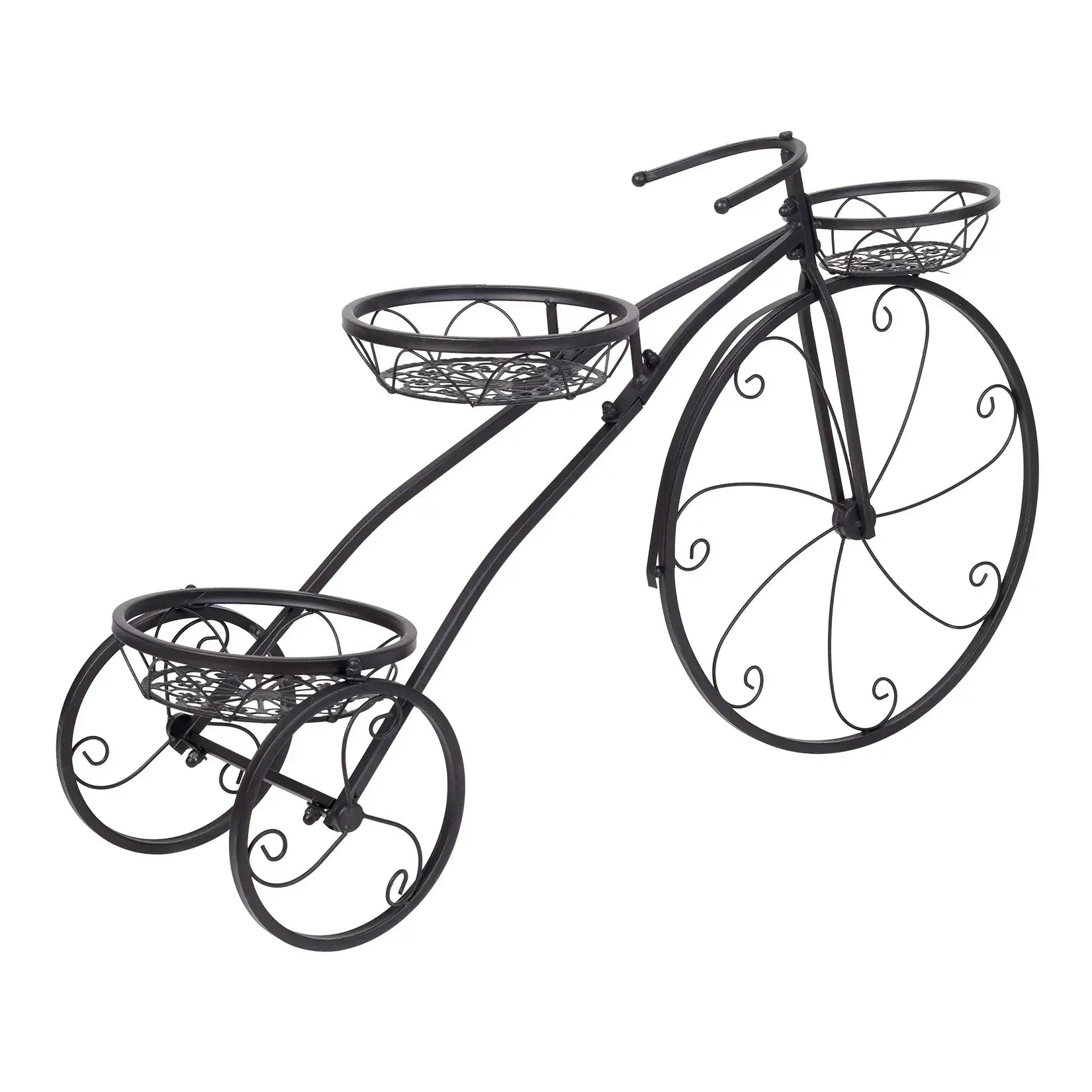 Tricycle Plant Stand Flower Pot Cart