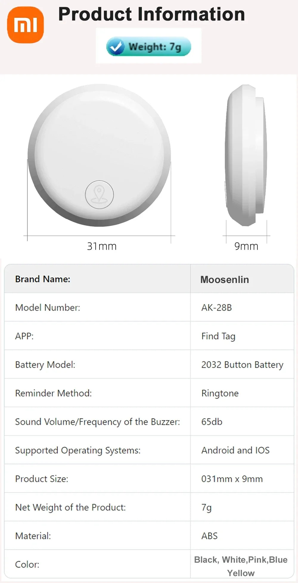 Mini GPS Tracker Device