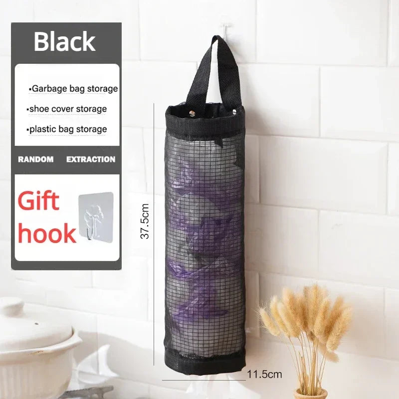 Wall Mount Plastic Bag Holder