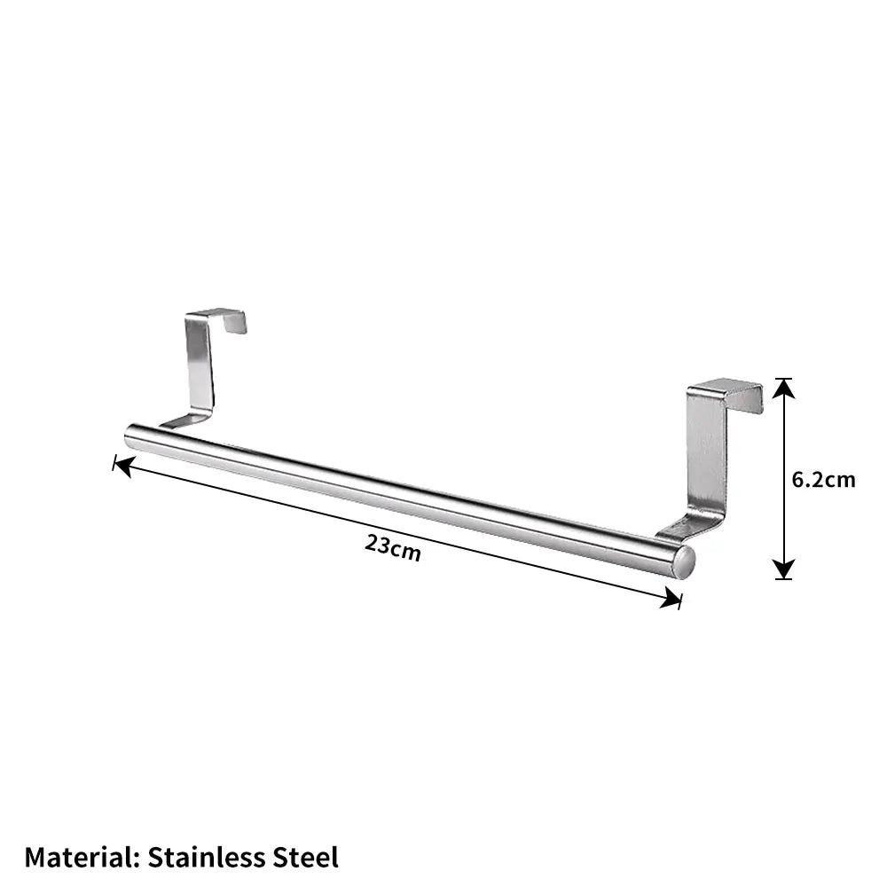 Stainless Steel Towel Rag Rack Shelf Hanger