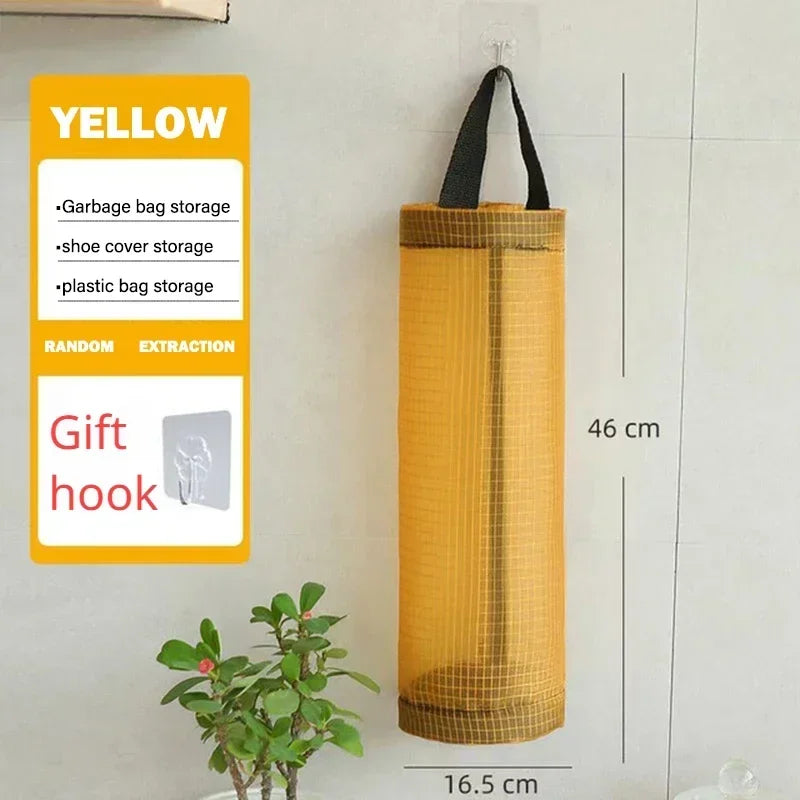 Wall Mount Plastic Bag Holder