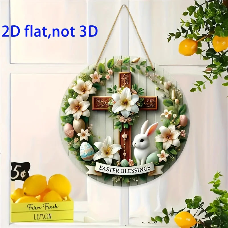 Lily of the Valley and Easter Egg Pattern Design