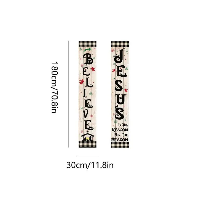 Decorative Banner for Christmas
