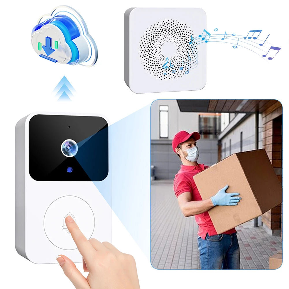 2.4GHz WiFi Wireless Video Doorbell IR Night Vision