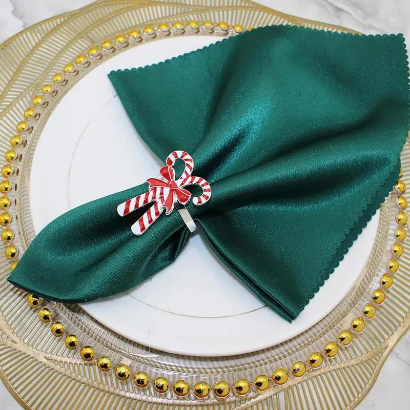 Candy Cane Napkin Rings