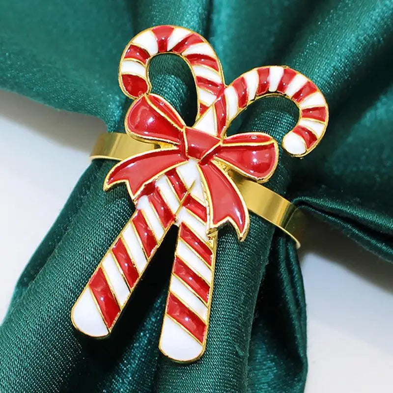 Candy Cane Napkin Rings