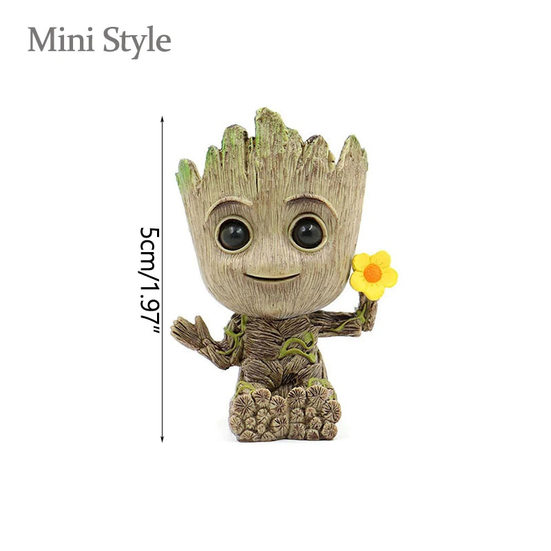 Baby Groot Flowerpots Micro-Plant Planter Gifts