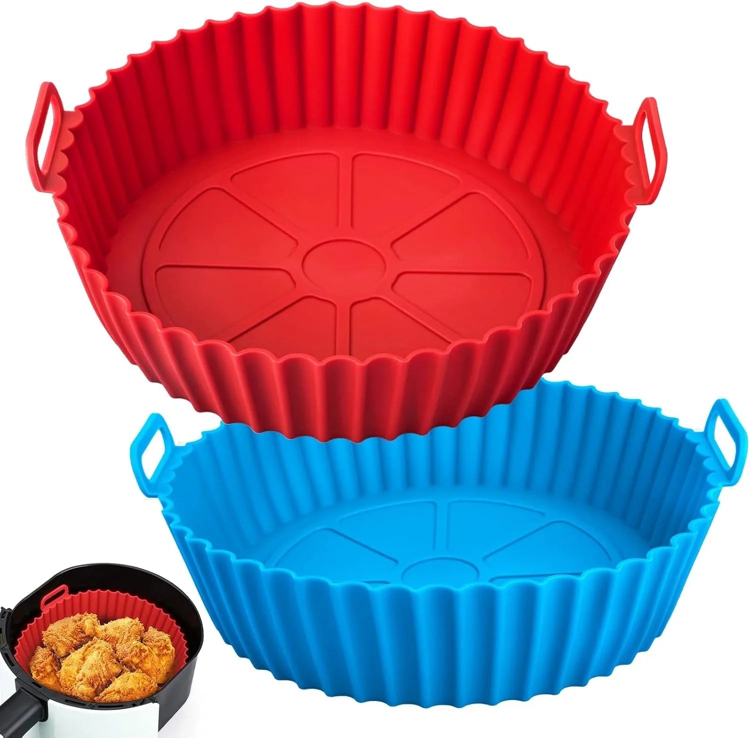 Airfryer Silicone Basket Reusable