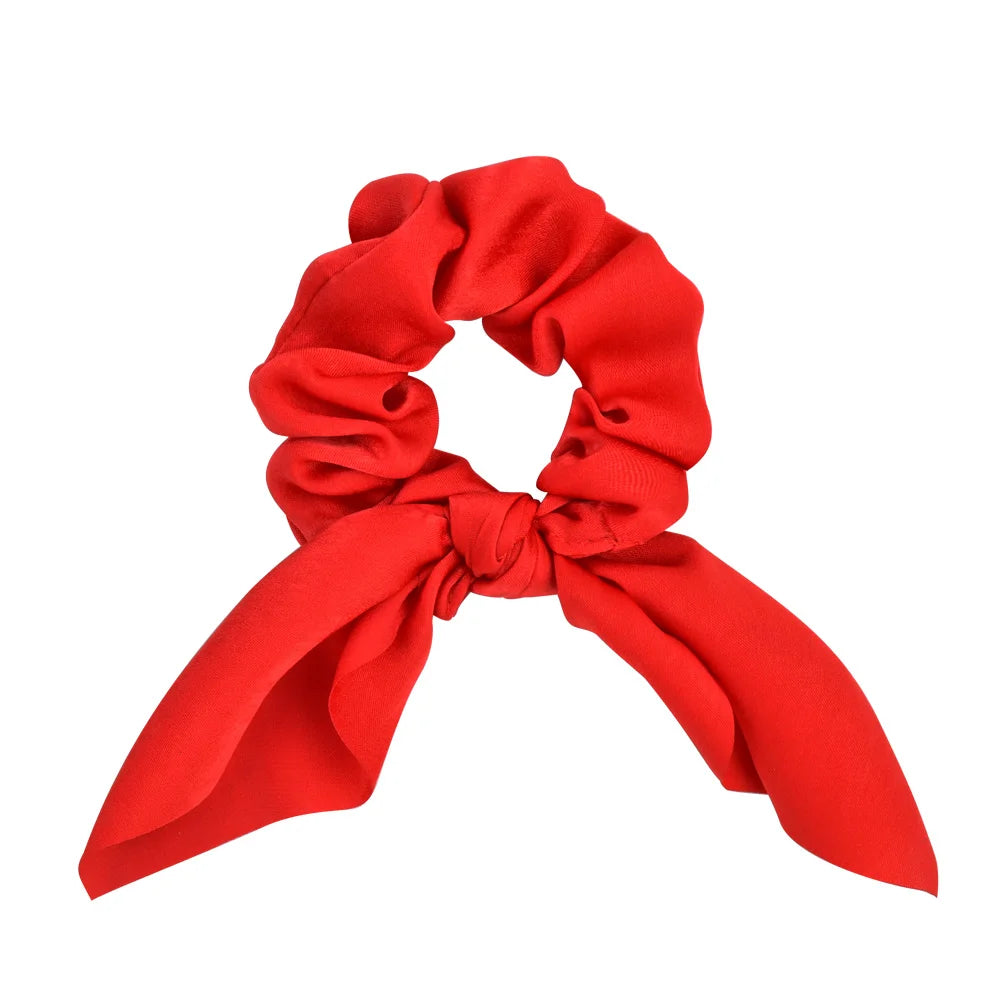 Chiffon Bowknot Elastic Hair Bands