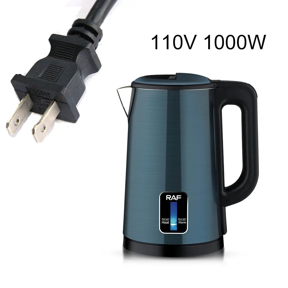 110V or 220V Electric kettle Stainless Steel 2.5L automatic power-off