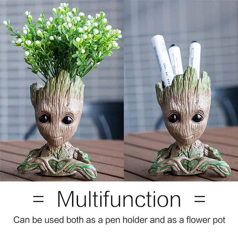 Baby Groot Flowerpots Micro-Plant Planter Gifts