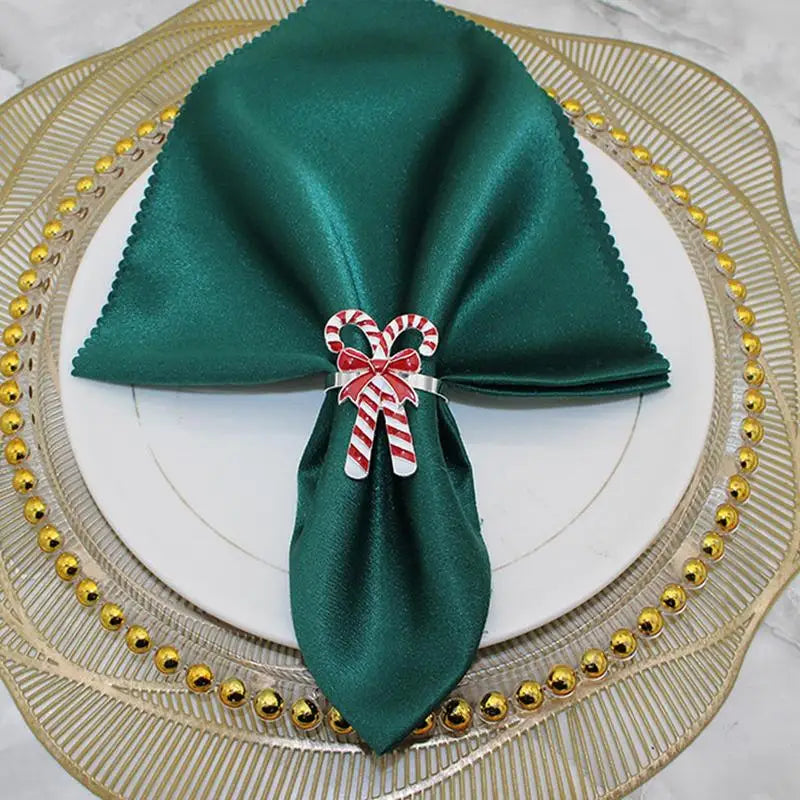 Candy Cane Napkin Rings
