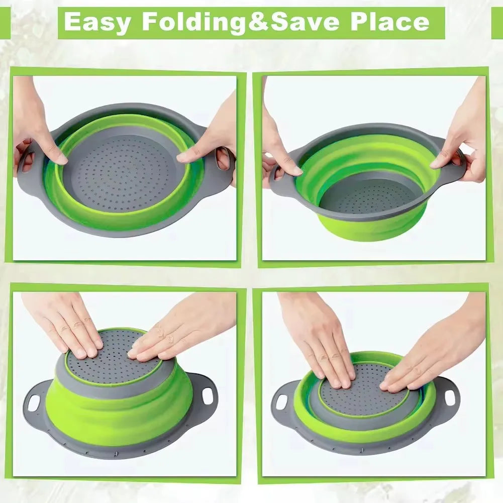 Silicone Folding Drain Basket