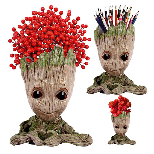 Baby Groot Flowerpots Micro-Plant Planter Gifts