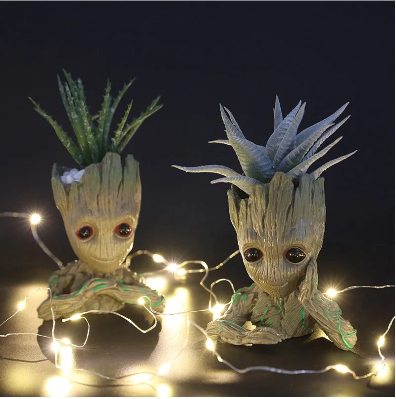 Baby Groot Flowerpots Micro-Plant Planter Gifts