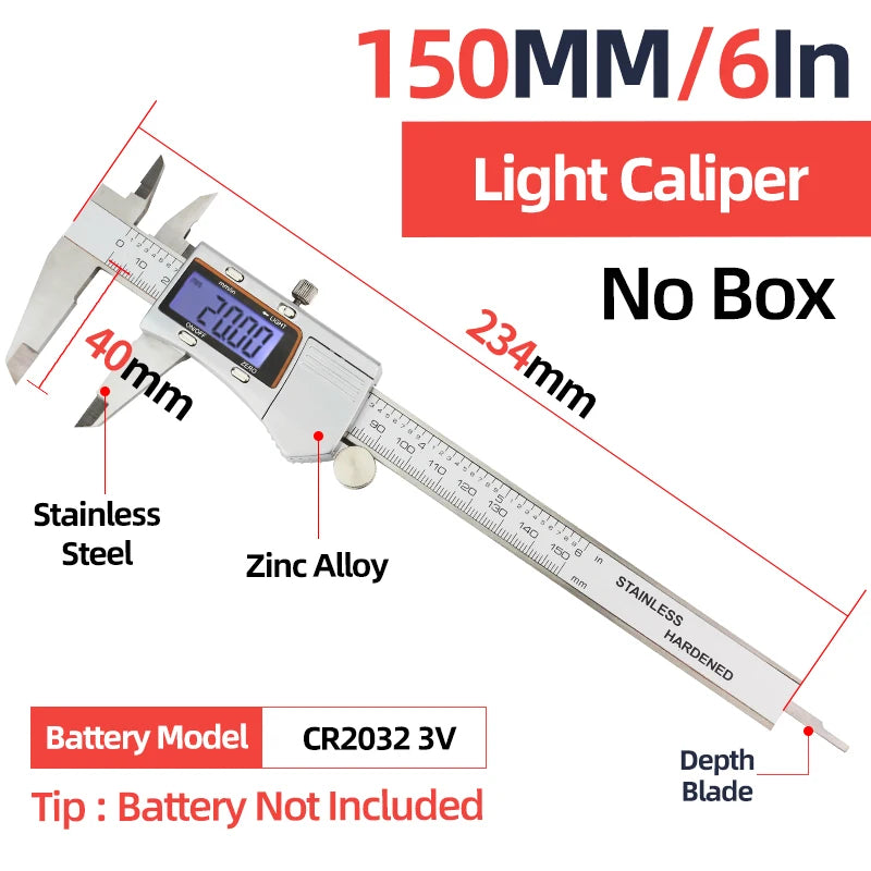 Metal Caliper Digital Pachymeter