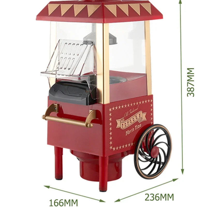 Electric Fully Automatic Trolley popcorn Popper