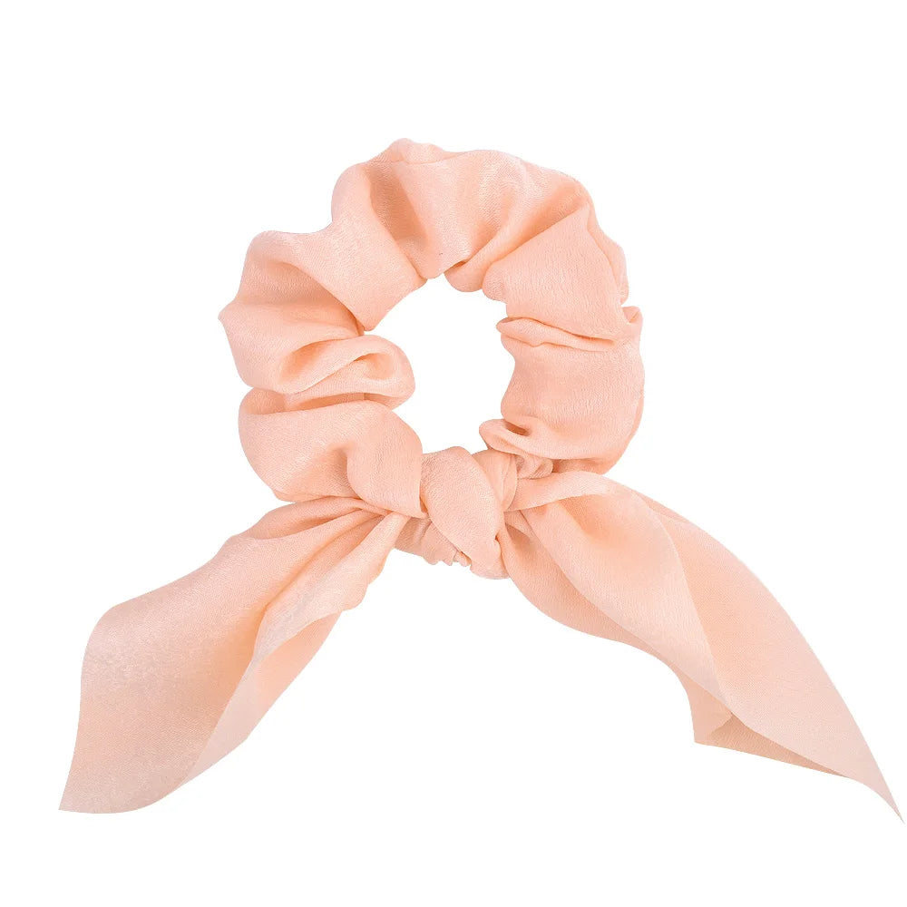 Chiffon Bowknot Elastic Hair Bands