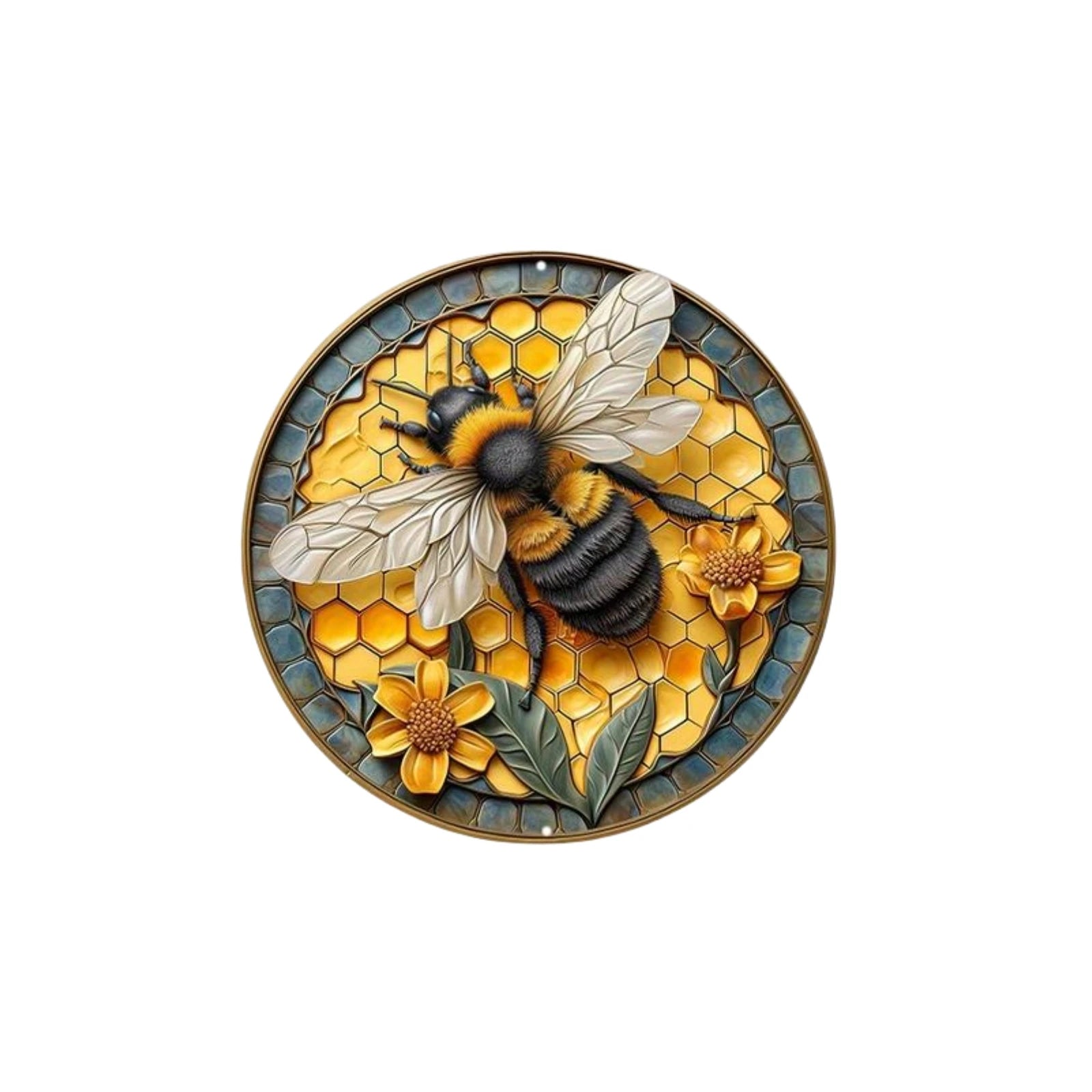 Sign Bee & Honeycomb Decorative Sings