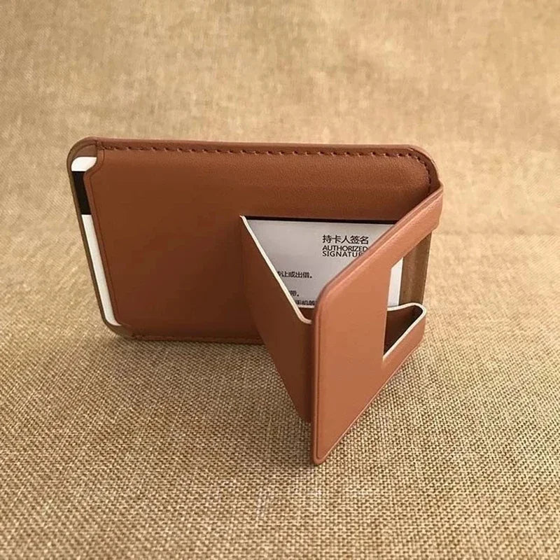 Magnetic Wallet with Stand Phone Card Holder Case