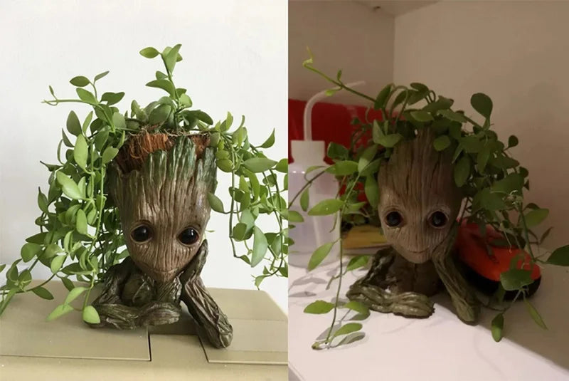 Baby Groot Flowerpots Micro-Plant Planter Gifts