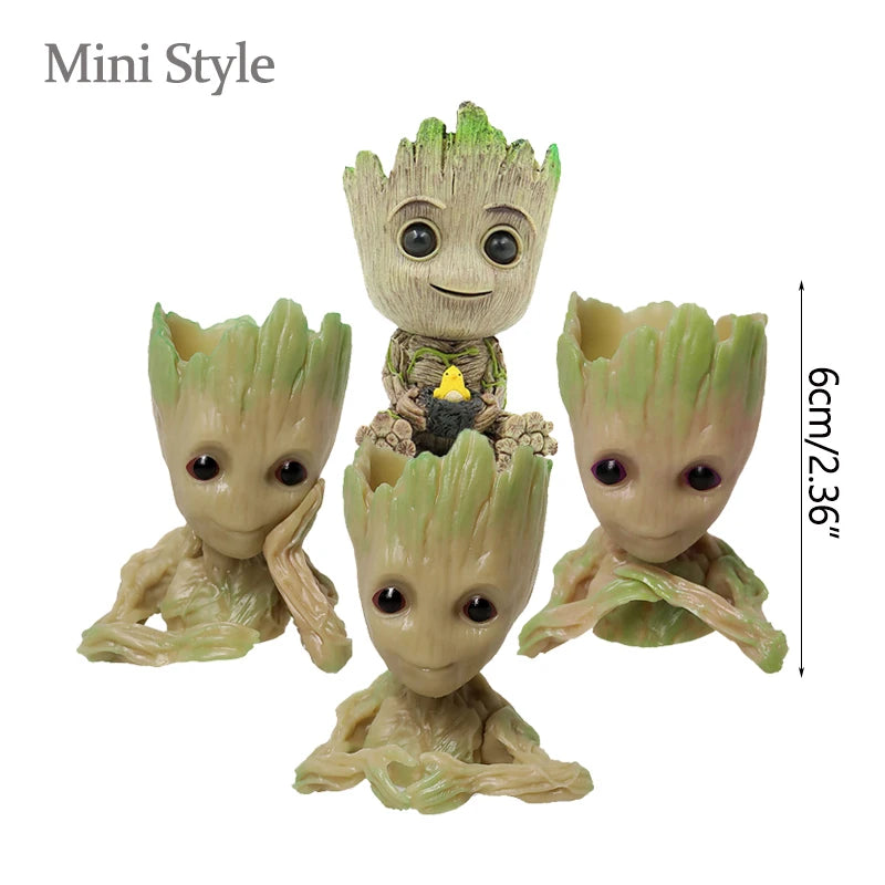 Baby Groot Flowerpots Micro-Plant Planter Gifts