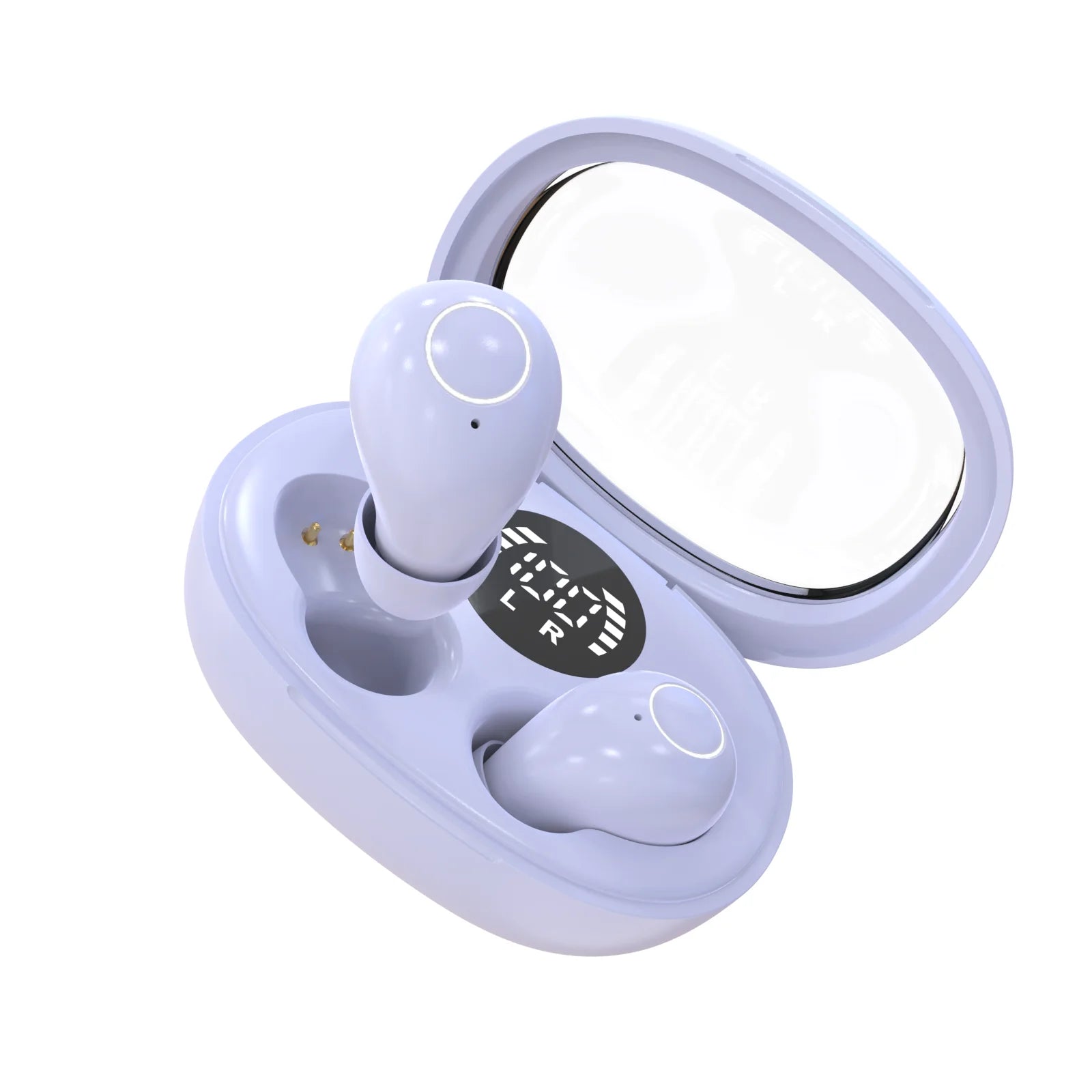 Invisible Sleep Wireless Bluetooth Earphone Headset with Mic