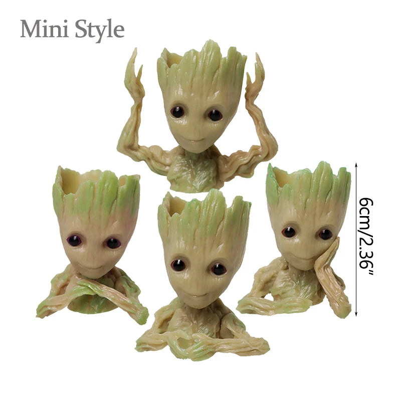 Baby Groot Flowerpots Micro-Plant Planter Gifts