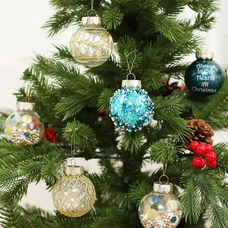 Christmas Ball Ornaments Set 25x