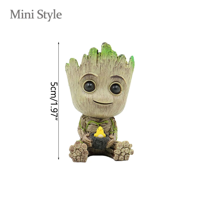 Baby Groot Flowerpots Micro-Plant Planter Gifts