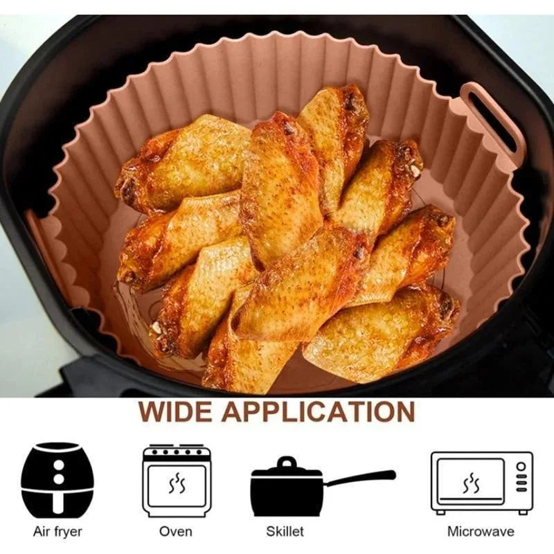 Airfryer Silicone Basket Reusable