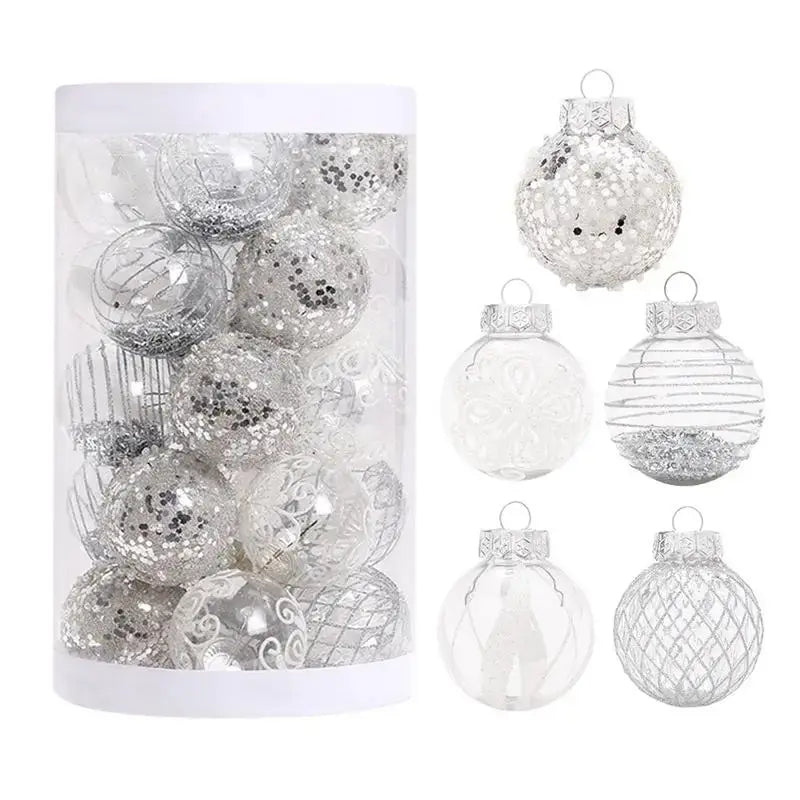 Christmas Ball Ornaments Set 25x
