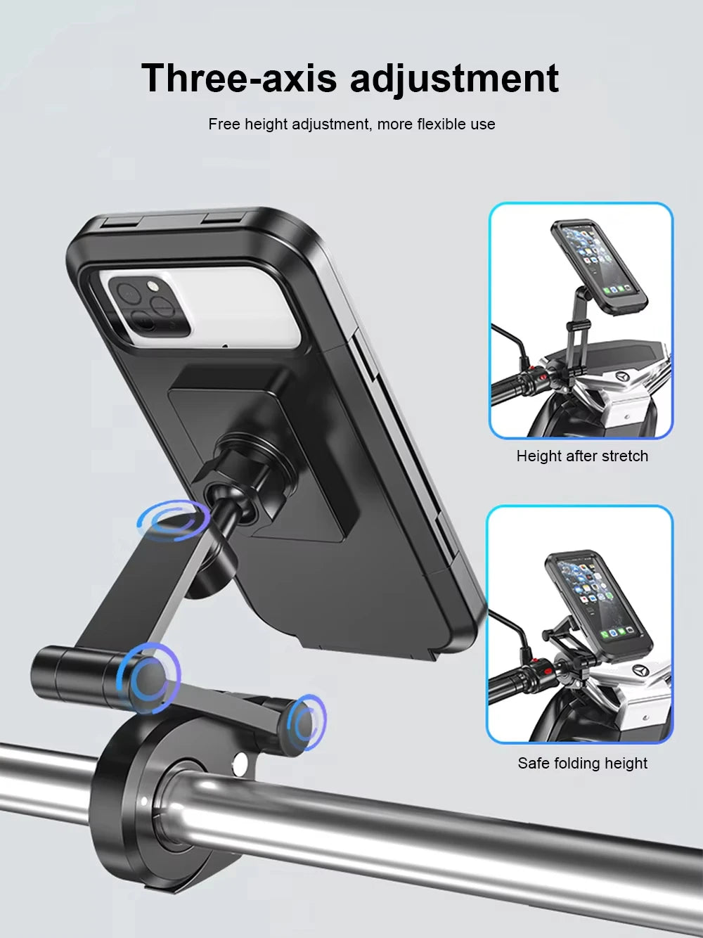 Waterproof Motorcycle Mobile Phone Holder