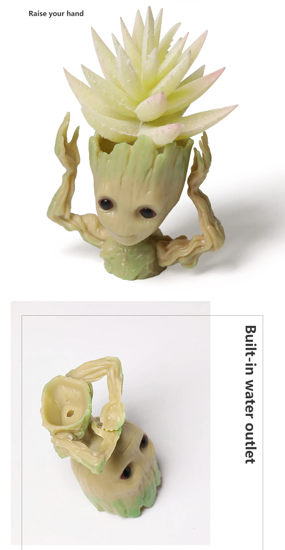 Baby Groot Flowerpots Micro-Plant Planter Gifts