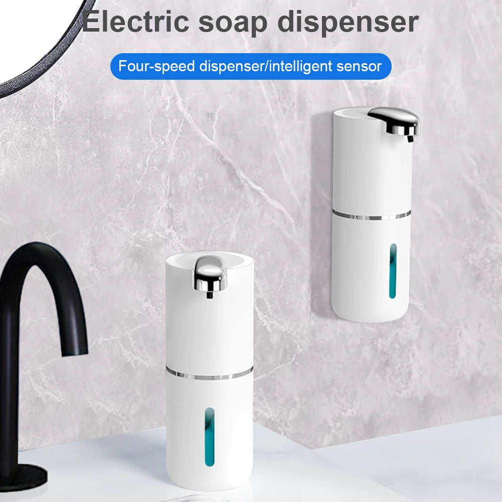 Electric Sanitizer Dispenser USB Charging Touchless Foam Soap