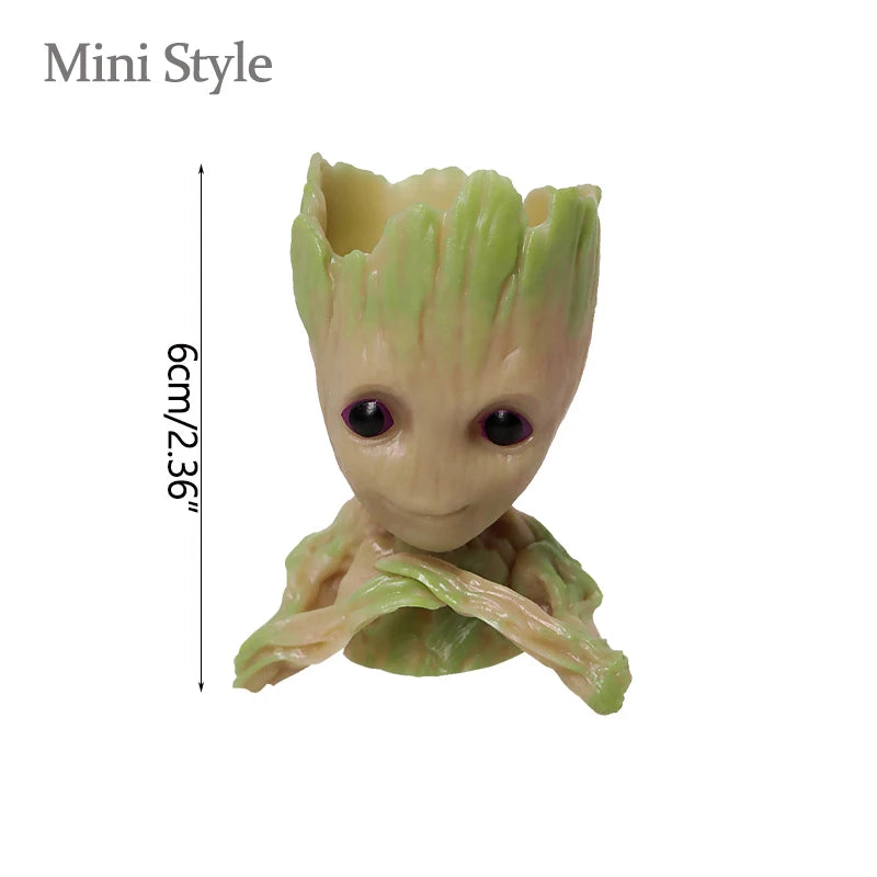 Baby Groot Flowerpots Micro-Plant Planter Gifts