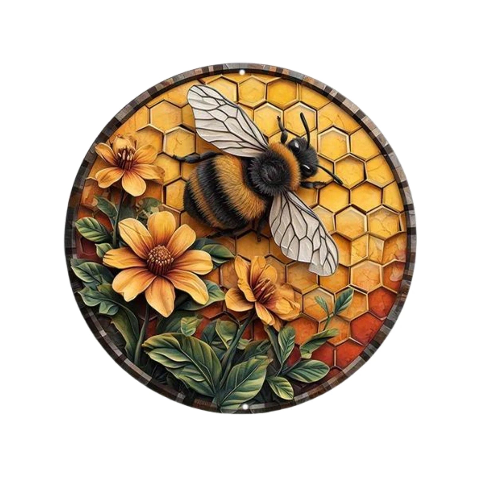 Sign Bee & Honeycomb Decorative Sings