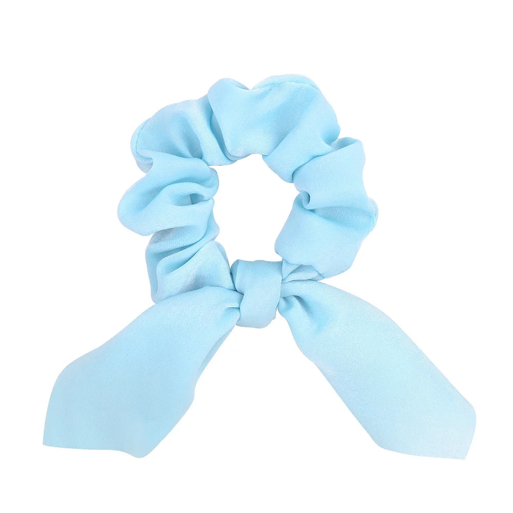 Chiffon Bowknot Elastic Hair Bands