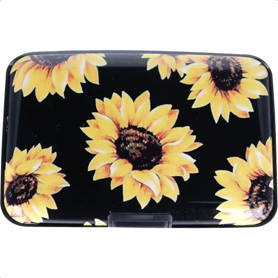 Slim RFID Metal Credit Card Holder Wallet Small Business Card Case ID Sleeve for Women